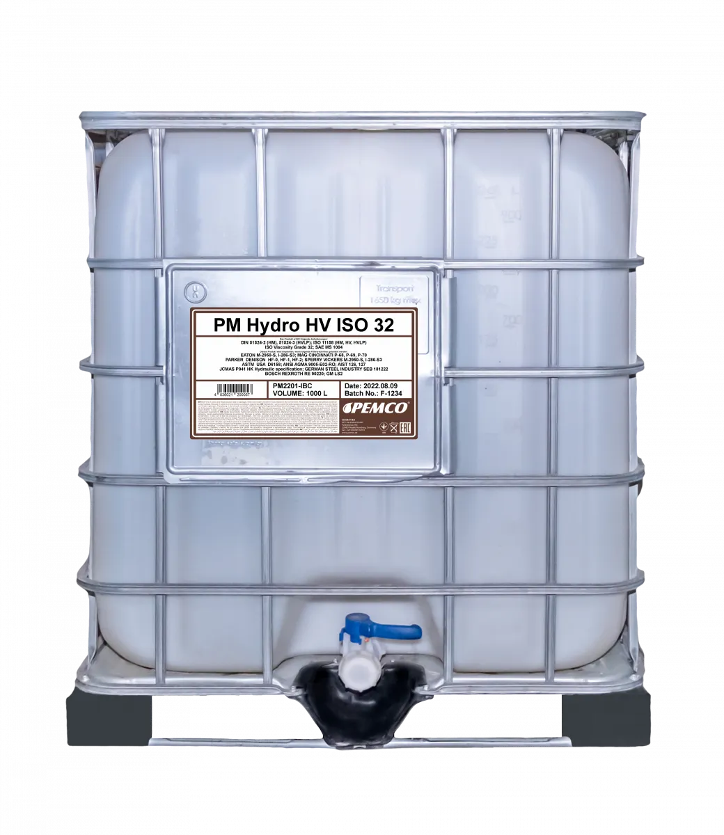 Pemco Hydro HV ISO 32 hydrauliöljy 20L - Kuva 3