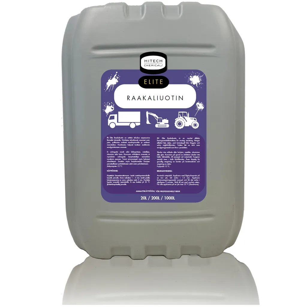 ELITE Raakaliuotin voimakas esipesuliuotin 1000L