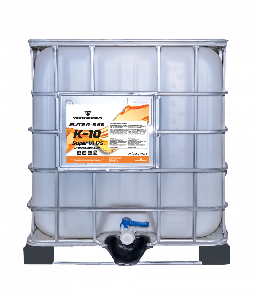 K-10 ELITE R-S 68 VI 175 hydrauliöljy 1000L