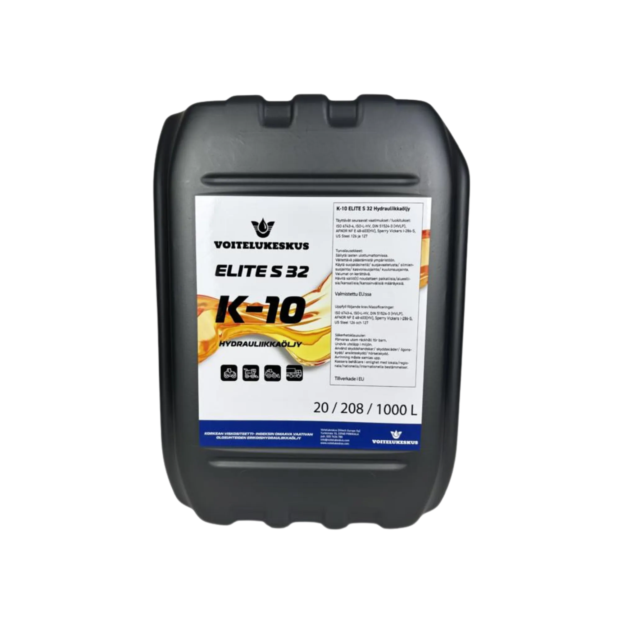 K-10 ELITE S 32 hydrauliöljy 20L