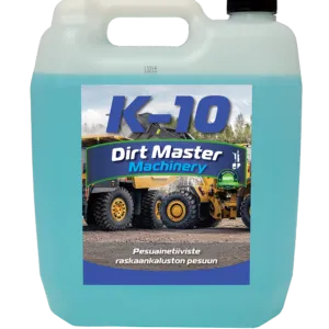K-10 Dirt Master Machinery huippuluokan pesuaine 10L