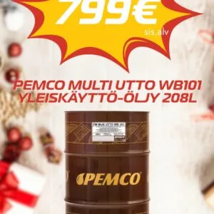 Pemco Multi UTTO WB 101 yleiskäyttö-öljy 208L