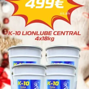 K-10 LIONLUBE CENTRAL 4 × 18 kg